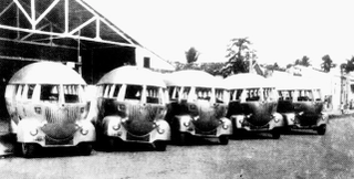Illustration for article titled Sleek and Sexy Bus Concepts from the Future that Never Was